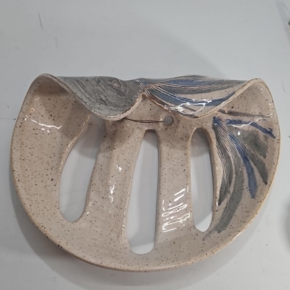 Vintage Signed Jacalynn Art Pottery Wall Hanging - Picture 1 of 10